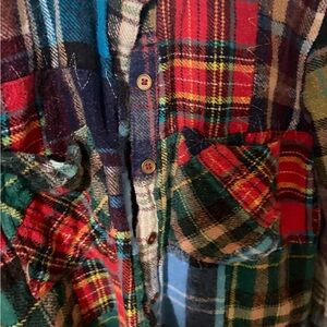 We The Free Multicolor Plaid Shirt